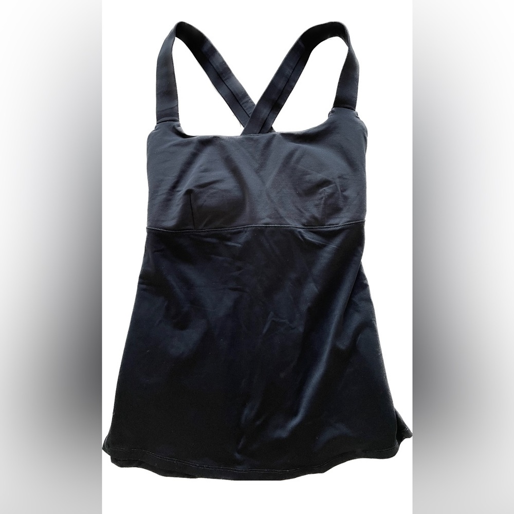 Lululemon Black Exercise Tank Top